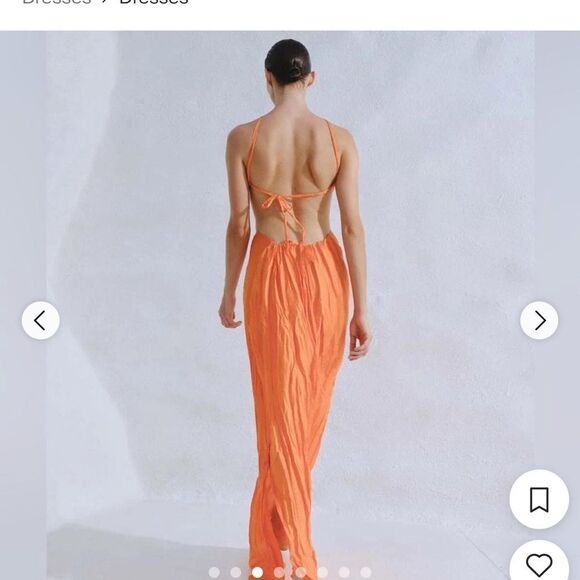 Baobab Collection Women's Orange Dress Large NWOT - Picture 10 of 10